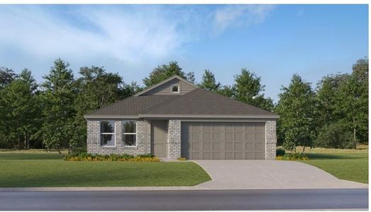 New construction Single-Family house 26831 Yellow Corydalis Dr, Katy, TX 77493 Newlin- photo 0