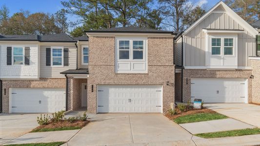 New construction Townhouse house 417 Brooch Wy, Stockbridge, GA 30281 Austin- photo 0