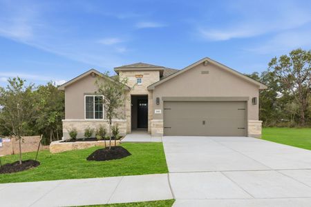 New construction Single-Family house 141 Horseherb Wy, San Marcos, TX 78666 plan Valencia - image