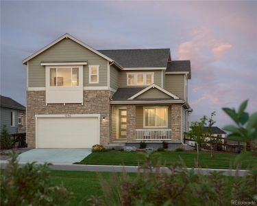 New construction Single-Family house 12854 Pinnacle Street, Firestone, CO 80504 - photo 0