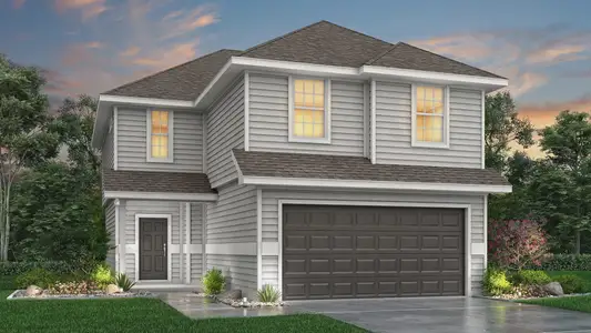 New construction Single-Family house 1379 Mount Bassie Trl, Conroe, TX 77301 plan The Lowry - image