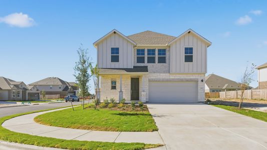 New construction Single-Family house 13700 Tucker Hedge Pass, Elgin, TX 78621 plan Maui - image