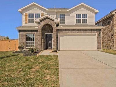 New construction Single-Family house 7814 Ruth Ravine Court, Spring, TX 77379 The Bedford- photo 0