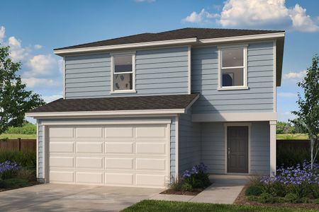 New construction Single-Family house 403 Aurora Dr, Maxwell, TX 78656 plan 2071 Modeled - image