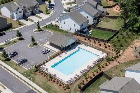 New construction Townhouse house 5132 Fox Den Rd, Oakwood, GA 30566 null- photo 29 29