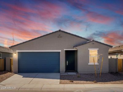 New construction Single-Family house 3409 E Alexander Dr, San Tan Valley, AZ 85143 Leslie- photo 0 0