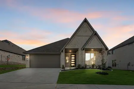 New construction Single-Family house 214 Comanche Trl, Alvarado, TX 76009 plan Carolina - image