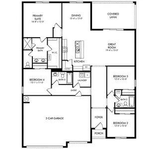 New construction Single-Family house 11842 Budding Blossom Ct, Parrish, FL 34219 plan Chesapeake - image