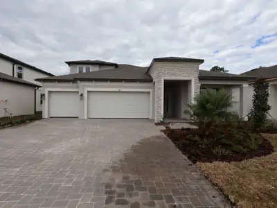 New construction Single-Family house 2169 Clary Sage Dr, Spring Hill, FL 34609 plan Corina III Bonus - image