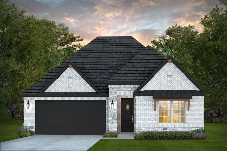 New construction Single-Family house 3319 Wilderness Wy, Montgomery, TX 77316 plan Chilton - image