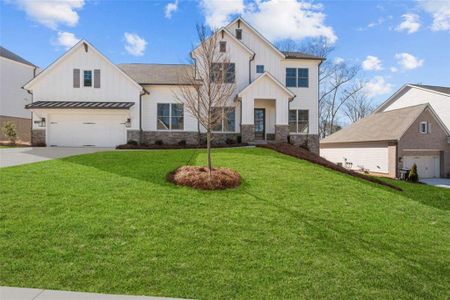 New construction Single-Family house 2023 Fern Mountain Ln, Marietta, GA 30064 The Howell- photo 0