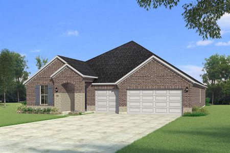 New construction Single-Family house 2048 Burriana Ct, Little Elm, TX 75068 Madrid- photo 0 0