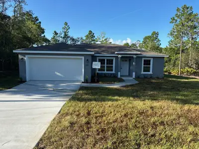 New construction Single-Family house 2620 W Arbutus Dr, Citrus Springs, FL 34433 - image