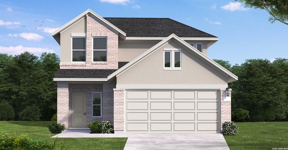 New construction Single-Family house 4953 Kestis Ln, San Antonio, TX 78263 plan King - image