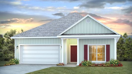 New construction Single-Family house 234 Dama Del Mar Wy, Panama City Beach, FL 32407 plan Rhett - image
