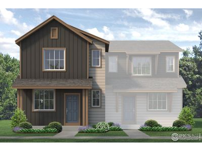 New construction Duplex house 1498 Coral Pl, Longmont, CO 80504 plan Biscayne - image