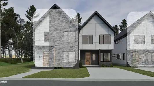 New construction Condo house 1804 Pershing Rd, Raleigh, NC 27608 - image