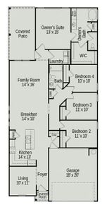 New construction Single-Family house 39031 Heronry Wy, Magnolia, TX 77354 plan The Oakshire II - image 5