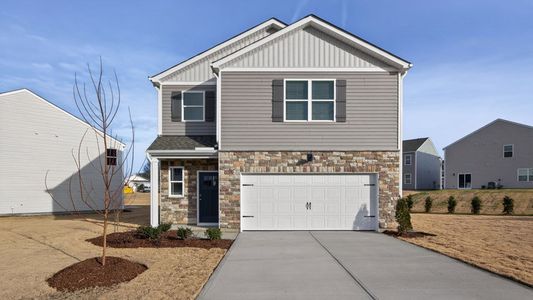 New construction Single-Family house 41 Honeycutt Oaks Dr, Angier, NC 27501 plan DARWIN - image