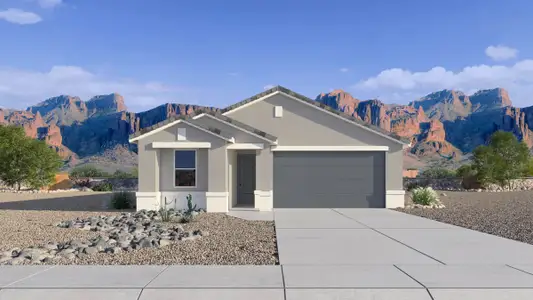 New construction Single-Family house 46524 W Skyline Dr, Maricopa, AZ 85139 plan Easton - image