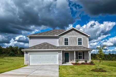 New construction Single-Family house 120 Sundance Ct, Lizella, GA 31052 plan Gardner - image