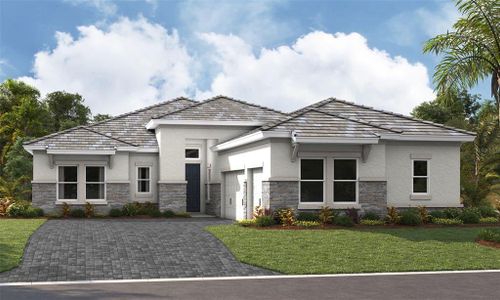 New construction Single-Family house 17721 Roost Place, Lakewood Ranch, FL 34211 Siesta Key I- photo 0