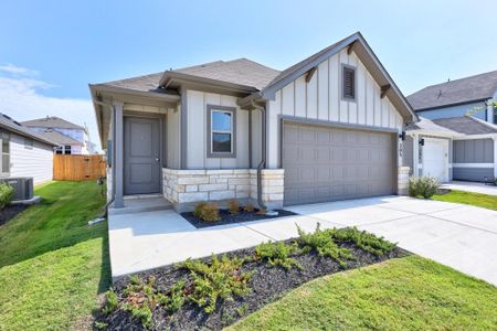 New construction Single-Family house 305 Bendecido Lp, Elgin, TX 78621 plan Cypress | Trinity Ranch - image