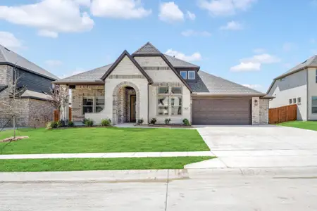 New construction Single-Family house 1025 Emerald Trace Dr, Justin, TX 76247 plan Caraway - image