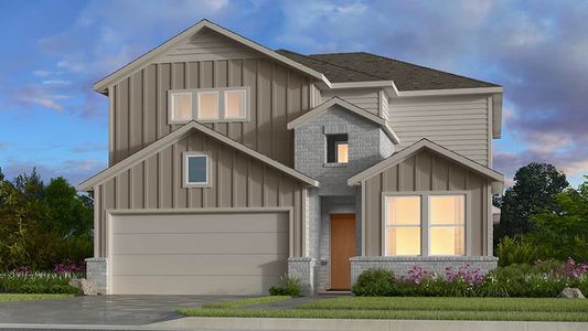 New construction Single-Family house 14728 Ledger Ln, Fort Worth, TX 76052 Lunaria- photo 0