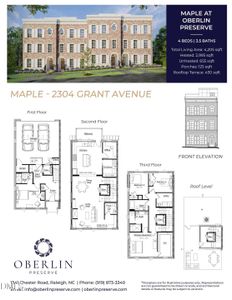 New construction Condo house 2304 Grant Ave, Raleigh, NC 27608 - image