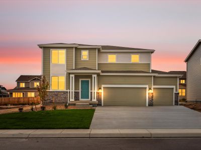 New construction Single-Family house 10208 Hartwood Dr, Peyton, CO 80831 plan The Monarch - image