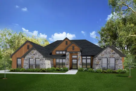 New construction Single-Family house 6612 King Oaks Blvd, Salado, TX 76571 plan Frio II - image