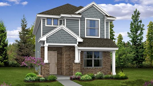 New construction Single-Family house 9900 Petrichor Blvd, Manor, TX 78653 plan Pecan - image