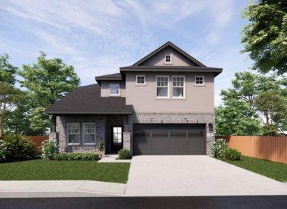 New construction Single-Family house 2705 Sage Ranch Dr, Unit 32, Leander, TX 78641 Leilana- photo 0