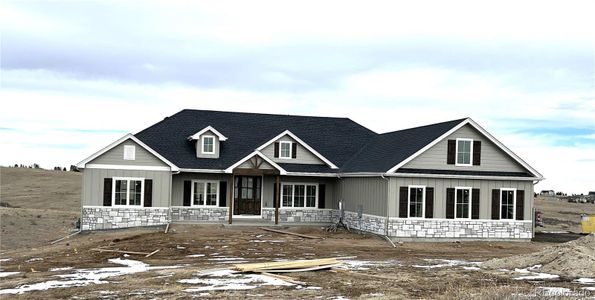 New construction Single-Family house 270 High Meadows Loop, Elizabeth, CO 80107 null- photo 16 16