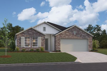 New construction Single-Family house 13305 Eppright Trce, Manor, TX 78653 plan Boone I - image