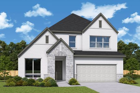 New construction Single-Family house 1355 Potenza Rd, Fate, TX 75087 plan The Camellia - image