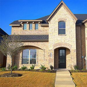 New construction Townhouse house 1933 Ethereal Lane, Waxahachie, TX 75165 1933 Ethereal Ln- Alpine A- photo 0