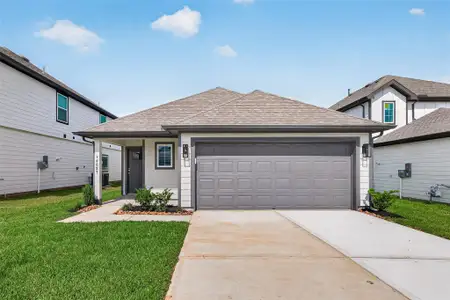 New construction Single-Family house 14027 Mount Hunter Dr, Willis, TX 77318 plan The Wildflower - image