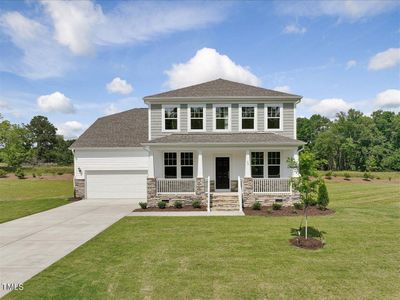 New construction Single-Family house 60 Whimbrel Court, Lillington, NC 27546 Norris- photo 0