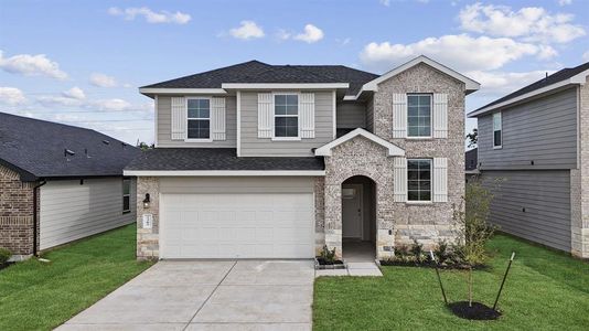 New construction Single-Family house 31047 Brightwell Bend, Fulshear, TX 77441 Pierce - photo 0