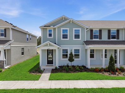 New construction Townhouse house 10035 Gazebo Aly, Orlando, FL 32832 plan Catalina II - image