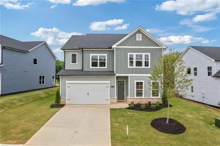 New construction Single-Family house 1712 Crimson Feather Dr, Jefferson, GA 30549 plan Amherst - image 2