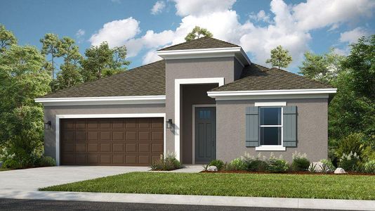 New construction Single-Family house 393 Se Ranch Oak Cir, Port St. Lucie, FL 34984 plan Grenada - image
