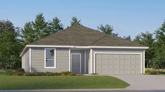 New construction Single-Family house 109 Old Glory Rd, Bertram, TX 78605 plan Santana - image