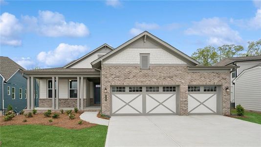 New construction Single-Family house 148 Sharp Trail, Hoschton, GA 30548 Pear- photo 0