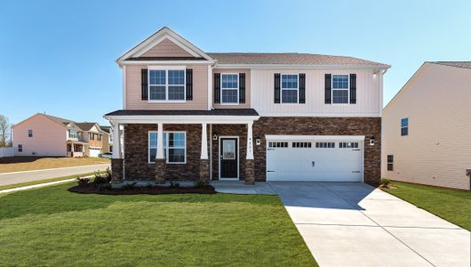 New construction Single-Family house 3867 Cullen Meadows Drive, Davidson, NC 28036 Columbia- photo 0