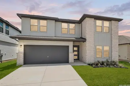 New construction Single-Family house 15566 Doublecreek Dr, San Antonio, TX 78253 plan Howard - image
