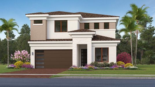 New construction Single-Family house 1026 Raleigh Wy, Wellington, FL 33414 plan Vienna - image