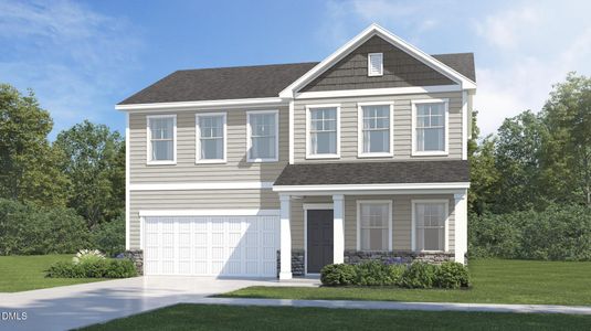 New construction Single-Family house 5835 Mill Stone Wy W, Sims, NC 27880 plan Brunswick III - image